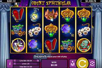 Count Spectacular Slot Game Screenshot Image