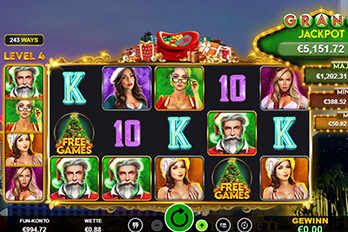 Epic Holiday Party Slot Game Screenshot Image
