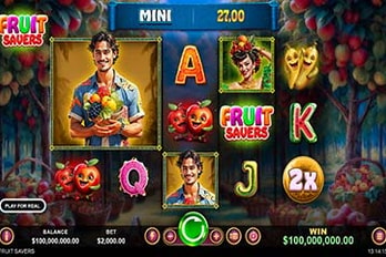 Fruit Savers Slot Game Screenshot Image
