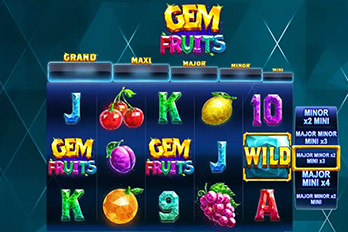 Gem Fruits Slot Game Screenshot Image