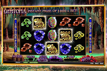 Gemtopia Slot Game Screenshot Image