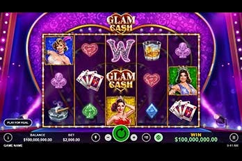 Glam Cash Slot Game Screenshot Image