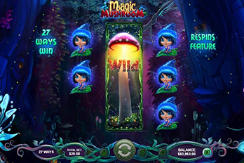 Magic Mushroom Slot Game Screenshot Image