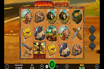 Meerkat Misfits Slot Game Screenshot Image