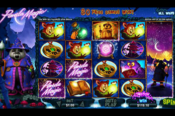 Panda Magic Slot Game Screenshot Image