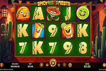 Spicy Reels Fiesta Slot Game Screenshot Image
