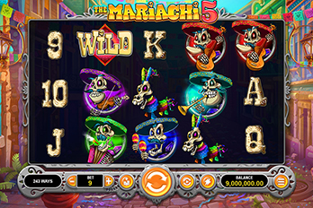 The Mariachi 5 Slot Game Screenshot Image