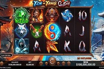 Yin-Yang Clash Slot Game Screenshot Image