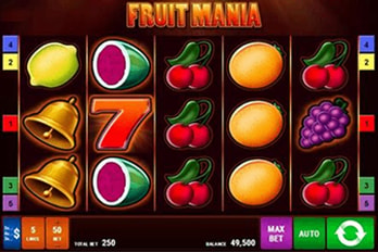 Fruits Mania Slot Game Screenshot Image