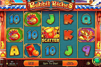 Rabbit Riches Slot Game Screenshot Image