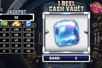 1 Reel: Cash Vault Slot Game Screenshot Image
