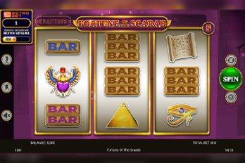 Fortune of the Scarab Slot Game Screenshot Image