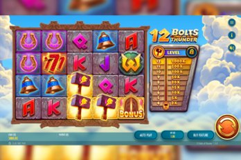 12 Bolts of Thunder Slot Game Screenshot Image
