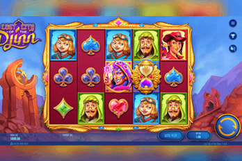 Lost City Of the Djinn Slot Game Screenshot Image