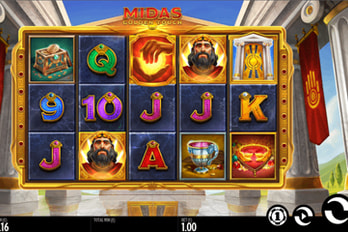 Midas Golden Touch Slot Game Screenshot Image