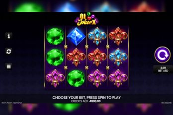 81 Joker X Slot Game Screenshot Image