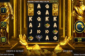 Midas Dynasty Slot Game Screenshot Image