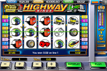 Highway Kings Slot Game Screenshot Image