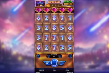 SuperStar Slot Game Screenshot Image
