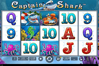 Captain Shark Slot Game Screenshot Image