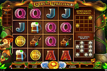 Larry the Leprechaun Slot Game Screenshot Image