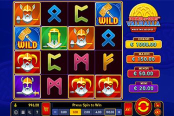 Power of Gods: Valhalla Extremely Light Slot Game Screenshot Image