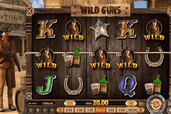Wild Guns Slot Game Screenshot Image