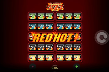 Blazing 777 Slot Game Screenshot Image