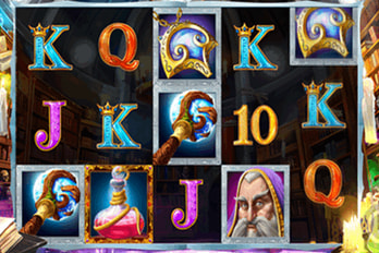 Book of Merlin Slot Game Screenshot Image