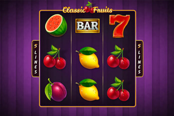 Classic Fruits Slot Game Screenshot Image