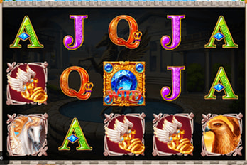 Jewel of Athena Slot Game Screenshot Image