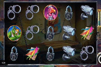 Prison Escape Slot Game Screenshot Image