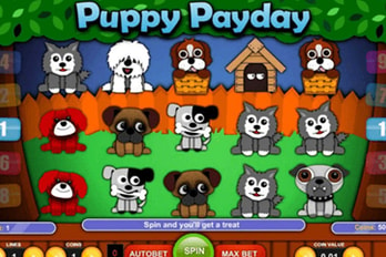 Puppy Payday Slot Game Screenshot Image