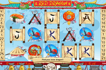 Red Dragon Slot Game Screenshot Image