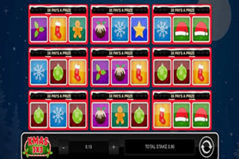 Xmas 3x3 Slot Game Screenshot Image
