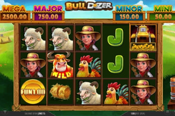 Bull Dozer Slot Game Screenshot Image