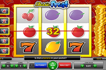 Classic Fruit Slot Game Screenshot Image