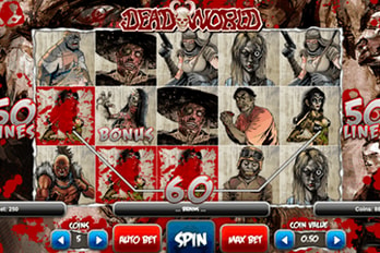 Dead World Slot Game Screenshot Image