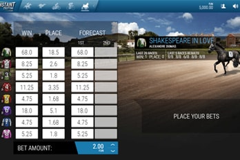 Instant Virtual Racing Screenshot Image