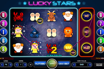 Lucky Stars Slot Game Screenshot Image