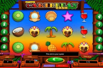 Super Caribbean Cashpot Slot Game Screenshot Image