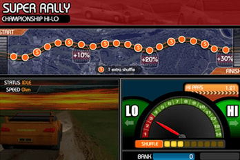 Super Rally Championship Hi-Lo Scratch Game Screenshot Image