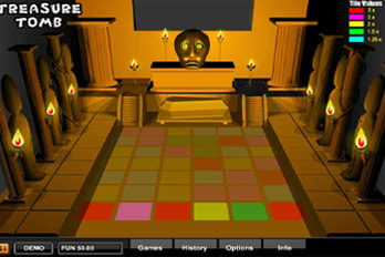 Treasure Tomb Scratch Game Screenshot Image
