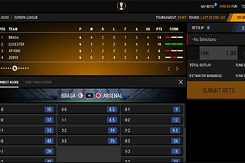 Virtual Europa League Screenshot Image