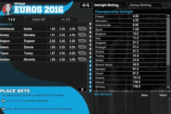 Virtual Euros 2016 Screenshot Image