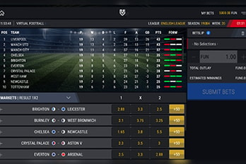 Virtual Football Screenshot Image