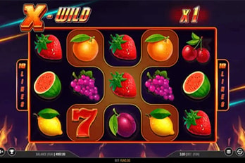 X-Wild Slot Game Screenshot Image