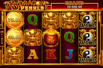 15 Dragon Pearls: Hold and Win Slot Game Screenshot Image