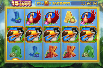 15 Golden Eggs Slot Game Screenshot Image