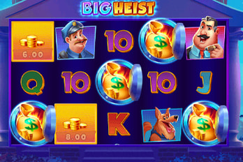 Big Heist Slot Game Screenshot Image